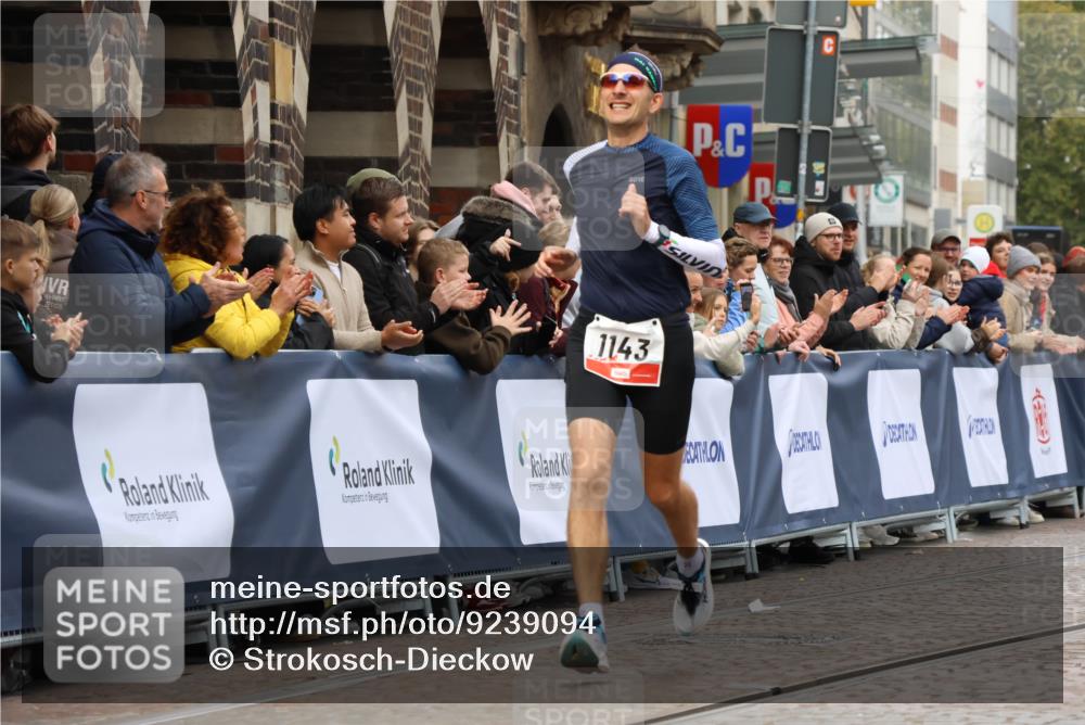 05.10.2025 - 20. swb-Marathon Bremen Strokosch-Dieckow http://msf.ph/oto/9239094 05.10.2025 12:42:00 Ziel 291, 583, 1143 meine-sportfotos.de