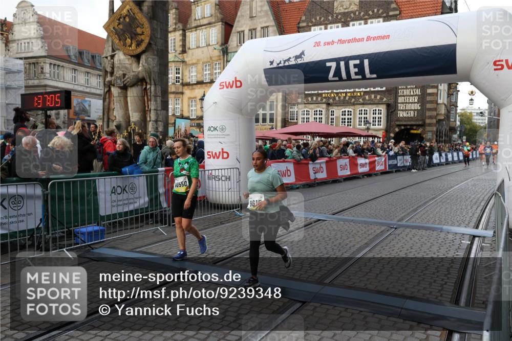 05.10.2025 - 20. swb-Marathon Bremen Yannick Fuchs http://msf.ph/oto/9239348 05.10.2025 11:07:54 Ziel 9615, 10550 meine-sportfotos.de