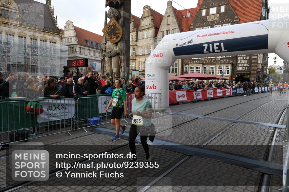 05.10.2025 - 20. swb-Marathon Bremen Yannick Fuchs http://msf.ph/oto/9239355 05.10.2025 11:07:55 Ziel 9615, 10550 meine-sportfotos.de