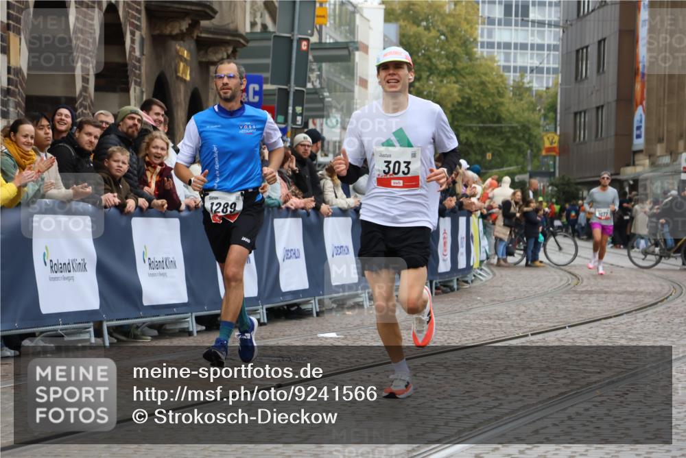 05.10.2025 - 20. swb-Marathon Bremen Strokosch-Dieckow http://msf.ph/oto/9241566 05.10.2025 12:43:32 Ziel 303, 923, 1077, 1289 meine-sportfotos.de