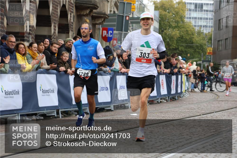 05.10.2025 - 20. swb-Marathon Bremen Strokosch-Dieckow http://msf.ph/oto/9241703 05.10.2025 12:43:32 Ziel 303, 923, 1077, 1289 meine-sportfotos.de