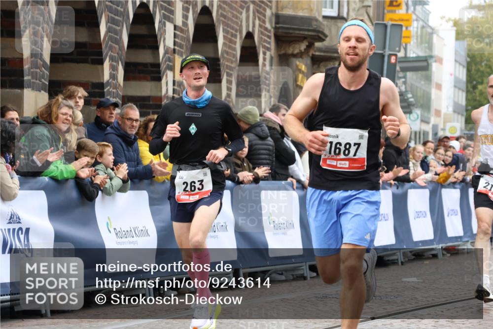 05.10.2025 - 20. swb-Marathon Bremen Strokosch-Dieckow http://msf.ph/oto/9243614 05.10.2025 12:44:32 Ziel 6, 8, 263, 1618, 1687, 2175, 9110 meine-sportfotos.de