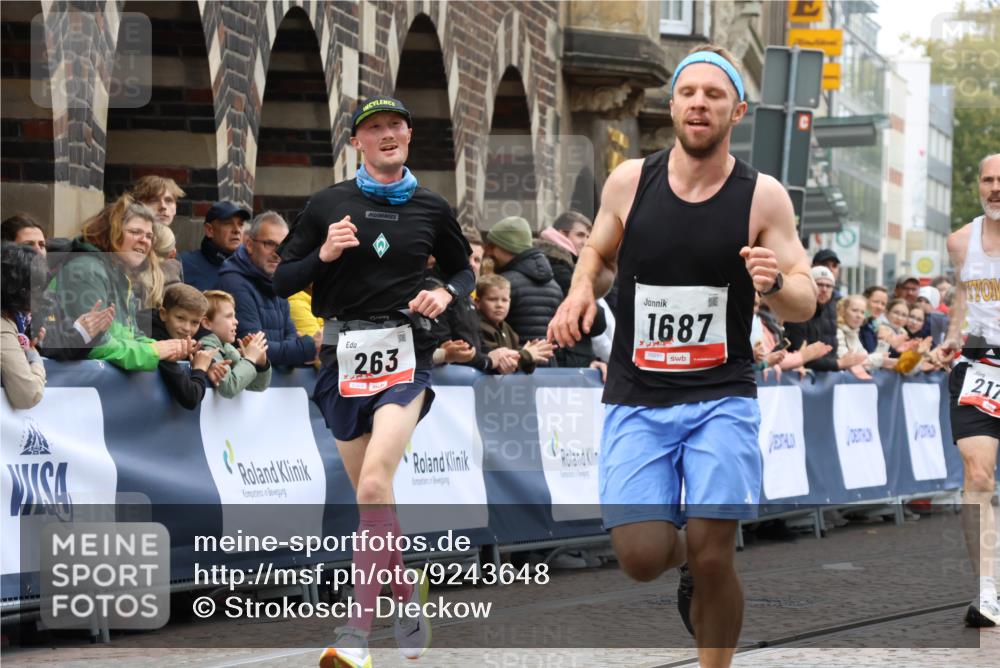 05.10.2025 - 20. swb-Marathon Bremen Strokosch-Dieckow http://msf.ph/oto/9243648 05.10.2025 12:44:33 Ziel 6, 8, 263, 1687, 2175, 9110 meine-sportfotos.de
