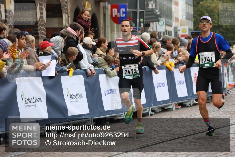 05.10.2025 - 20. swb-Marathon Bremen Strokosch-Dieckow http://msf.ph/oto/9263294 05.10.2025 12:58:24 Ziel 1392, 5741, 7269, 7405, 7472, 7816 meine-sportfotos.de