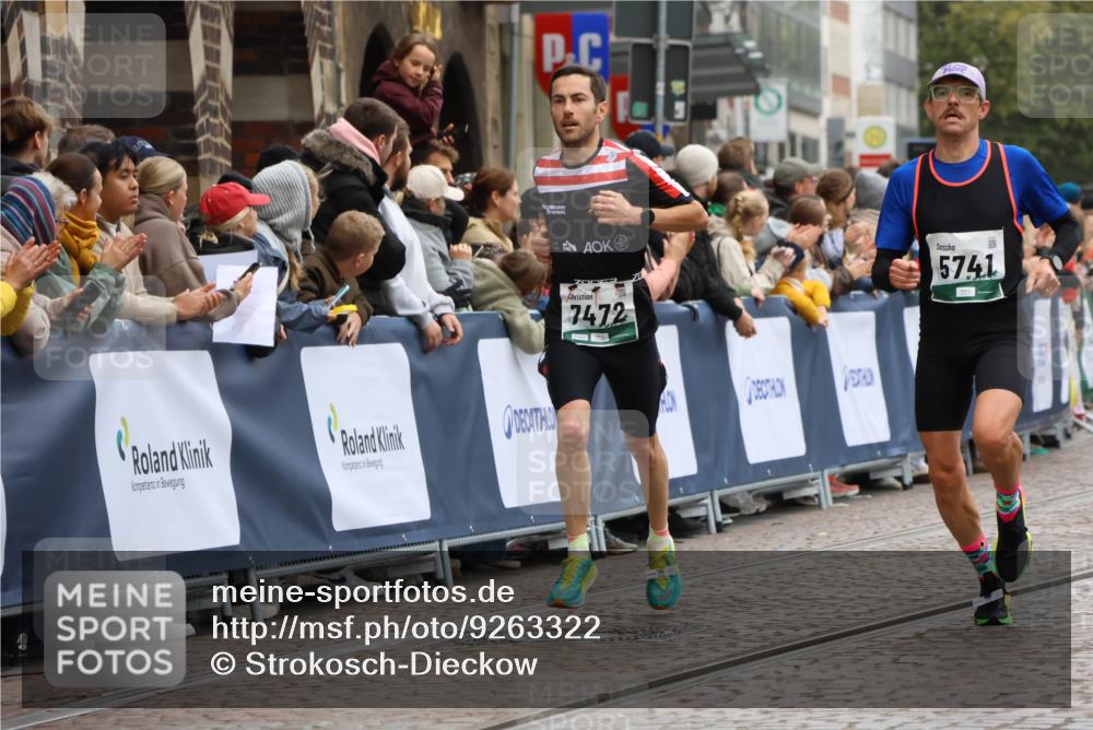 05.10.2025 - 20. swb-Marathon Bremen Strokosch-Dieckow http://msf.ph/oto/9263322 05.10.2025 12:58:24 Ziel 1392, 5741, 7269, 7405, 7472, 7816 meine-sportfotos.de