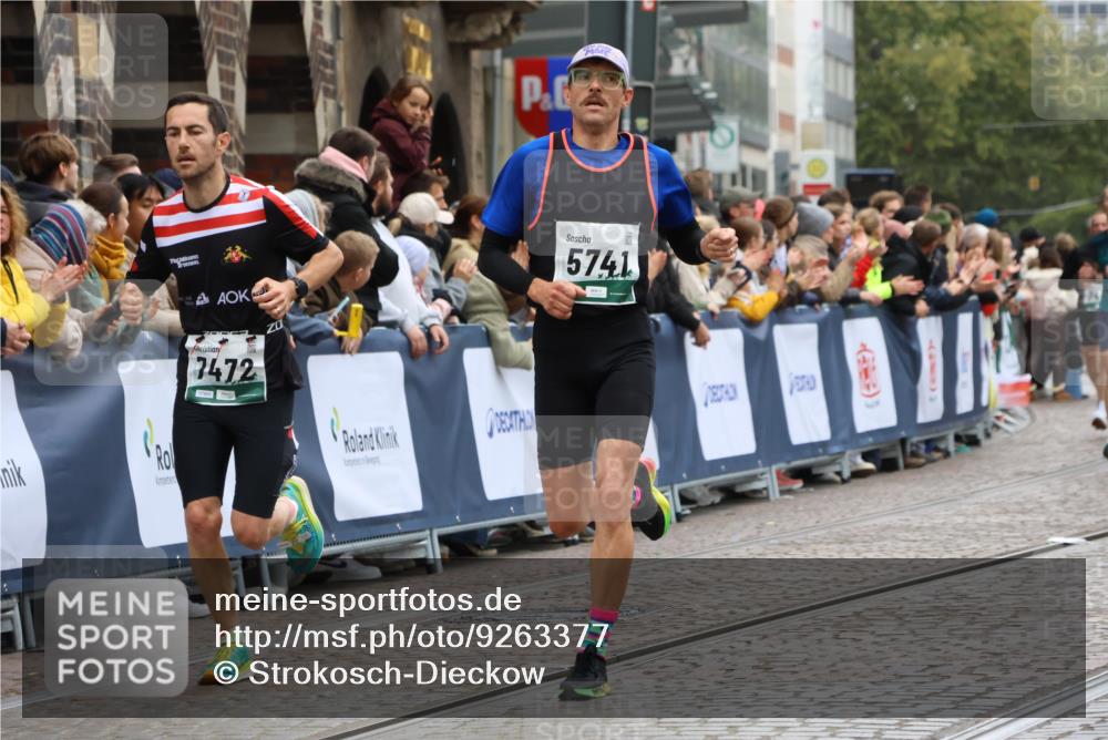 05.10.2025 - 20. swb-Marathon Bremen Strokosch-Dieckow http://msf.ph/oto/9263377 05.10.2025 12:58:25 Ziel 1392, 5741, 7269, 7405, 7472, 7816 meine-sportfotos.de