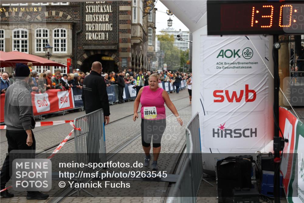 05.10.2025 - 20. swb-Marathon Bremen Yannick Fuchs http://msf.ph/oto/9263545 05.10.2025 11:26:11 Ziel 10144 meine-sportfotos.de