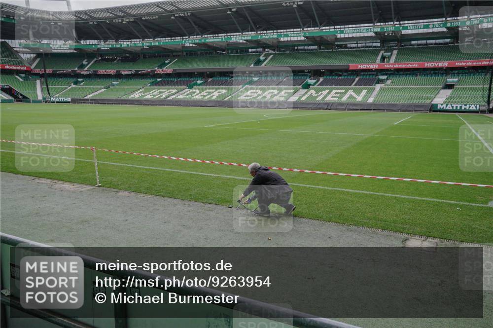 05.10.2025 - 20. swb-Marathon Bremen Michael Burmester http://msf.ph/oto/9263954 05.10.2025 11:54:13 Laufen im Stadion 408 meine-sportfotos.de