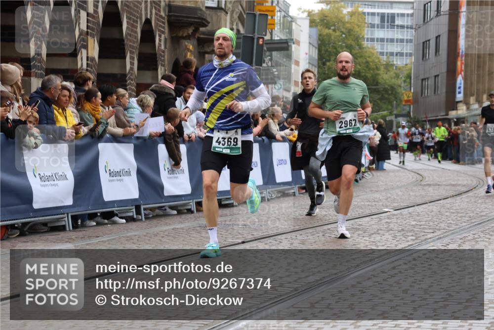 05.10.2025 - 20. swb-Marathon Bremen Strokosch-Dieckow http://msf.ph/oto/9267374 05.10.2025 12:59:33 Ziel 133, 2967, 4369, 6385 meine-sportfotos.de