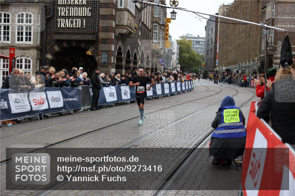 05.10.2025 - 20. swb-Marathon Bremen Yannick Fuchs http://msf.ph/oto/9273416 05.10.2025 12:25:04 Ziel 1357 meine-sportfotos.de