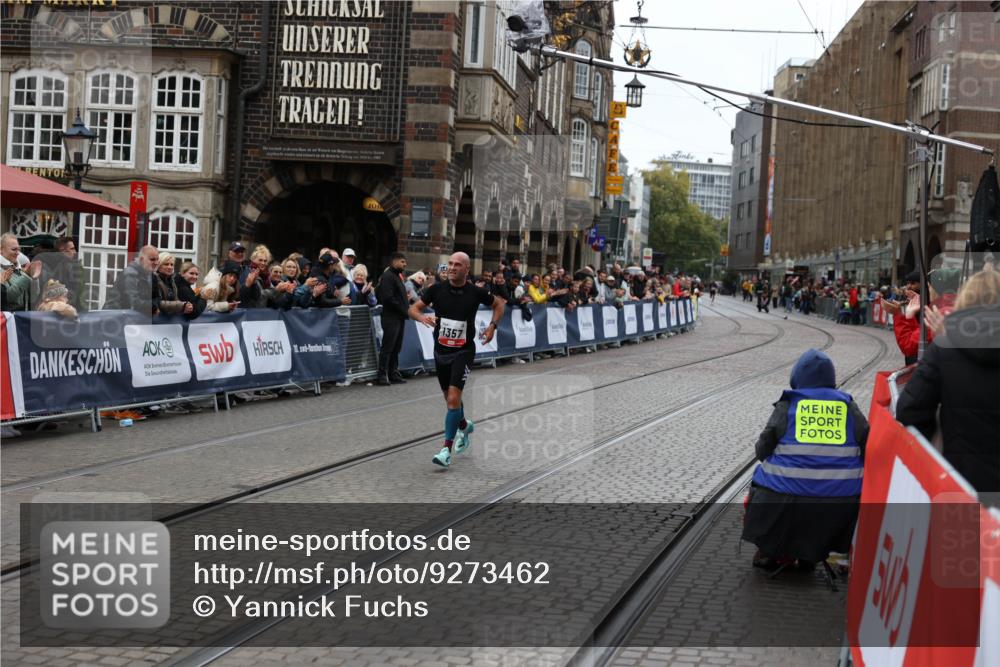 05.10.2025 - 20. swb-Marathon Bremen Yannick Fuchs http://msf.ph/oto/9273462 05.10.2025 12:25:05 Ziel 1357 meine-sportfotos.de