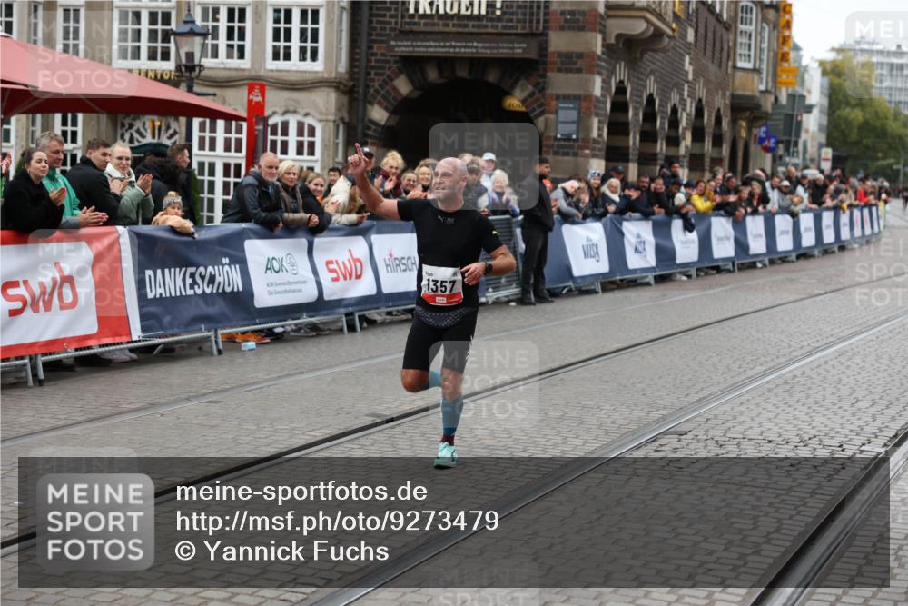 05.10.2025 - 20. swb-Marathon Bremen Yannick Fuchs http://msf.ph/oto/9273479 05.10.2025 12:25:06 Ziel 1357 meine-sportfotos.de