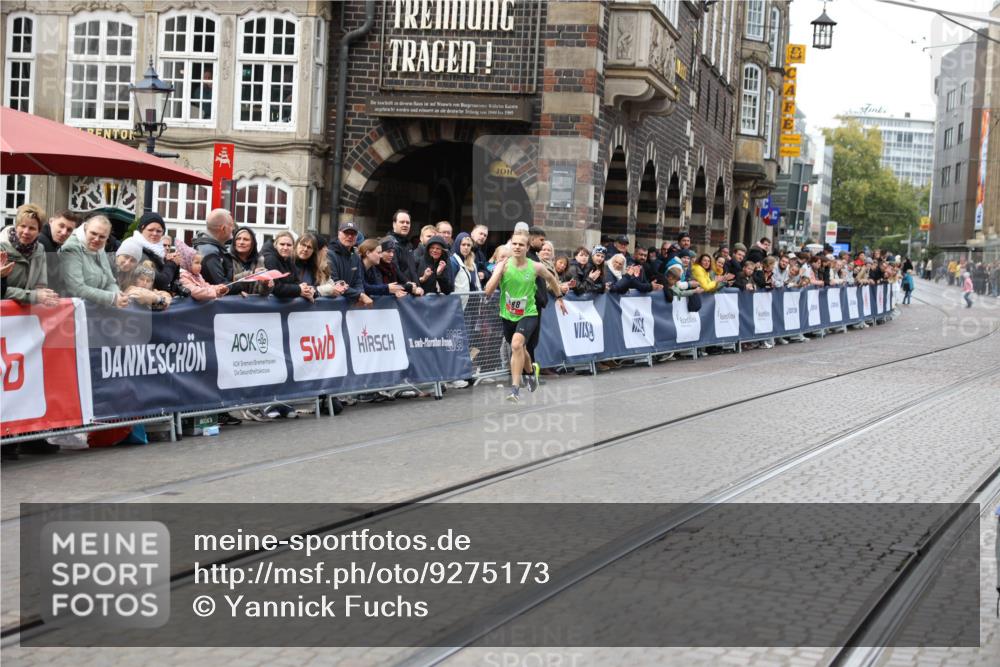 05.10.2025 - 20. swb-Marathon Bremen Yannick Fuchs http://msf.ph/oto/9275173 05.10.2025 12:34:22 Ziel 1663 meine-sportfotos.de
