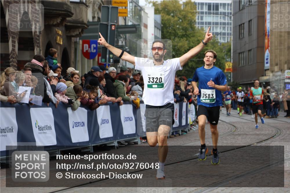 05.10.2025 - 20. swb-Marathon Bremen Strokosch-Dieckow http://msf.ph/oto/9276048 05.10.2025 13:04:23 Ziel 1763, 3320, 6295, 7583, 7735 meine-sportfotos.de