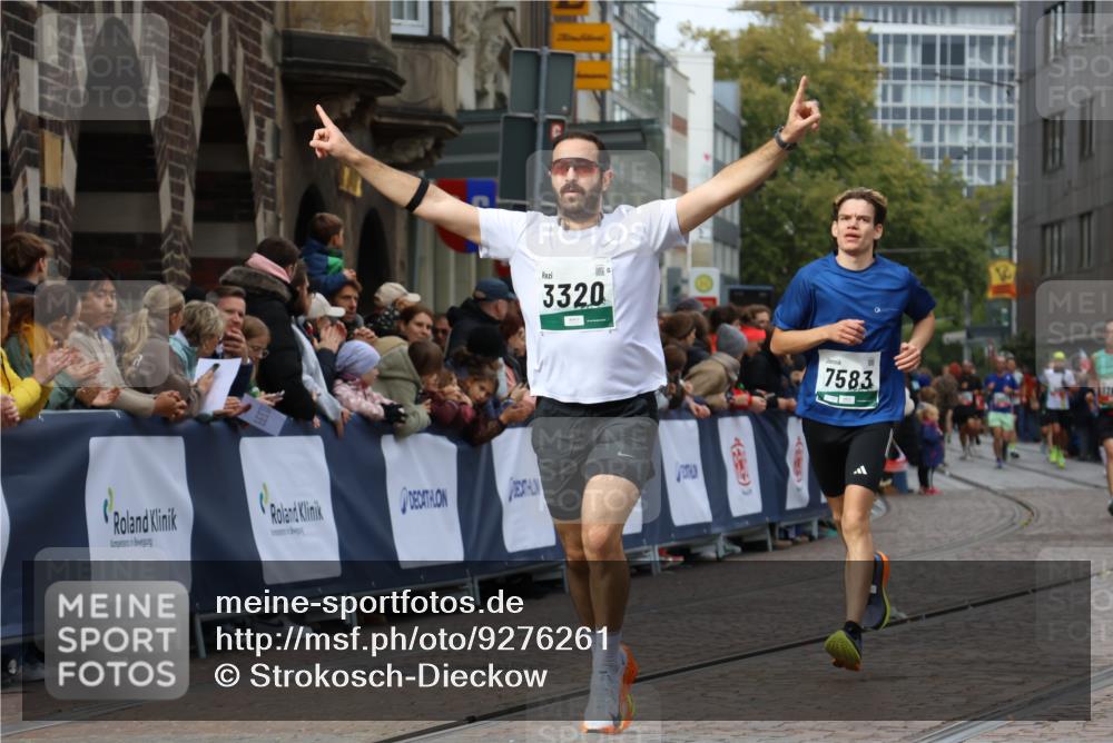05.10.2025 - 20. swb-Marathon Bremen Strokosch-Dieckow http://msf.ph/oto/9276261 05.10.2025 13:04:24 Ziel 1763, 3320, 5656, 7583 meine-sportfotos.de