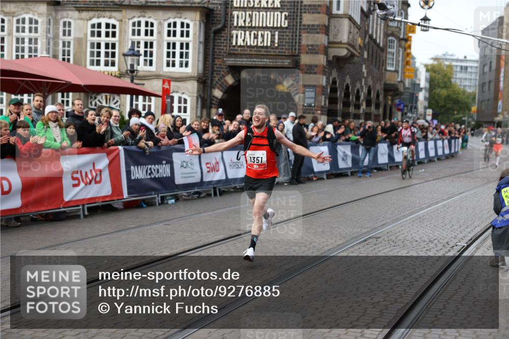 05.10.2025 - 20. swb-Marathon Bremen Yannick Fuchs http://msf.ph/oto/9276885 05.10.2025 12:38:47 Ziel 7, 1351 meine-sportfotos.de