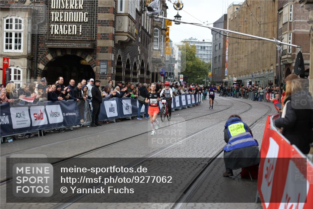 05.10.2025 - 20. swb-Marathon Bremen Yannick Fuchs http://msf.ph/oto/9277062 05.10.2025 12:38:52 Ziel 1351 meine-sportfotos.de