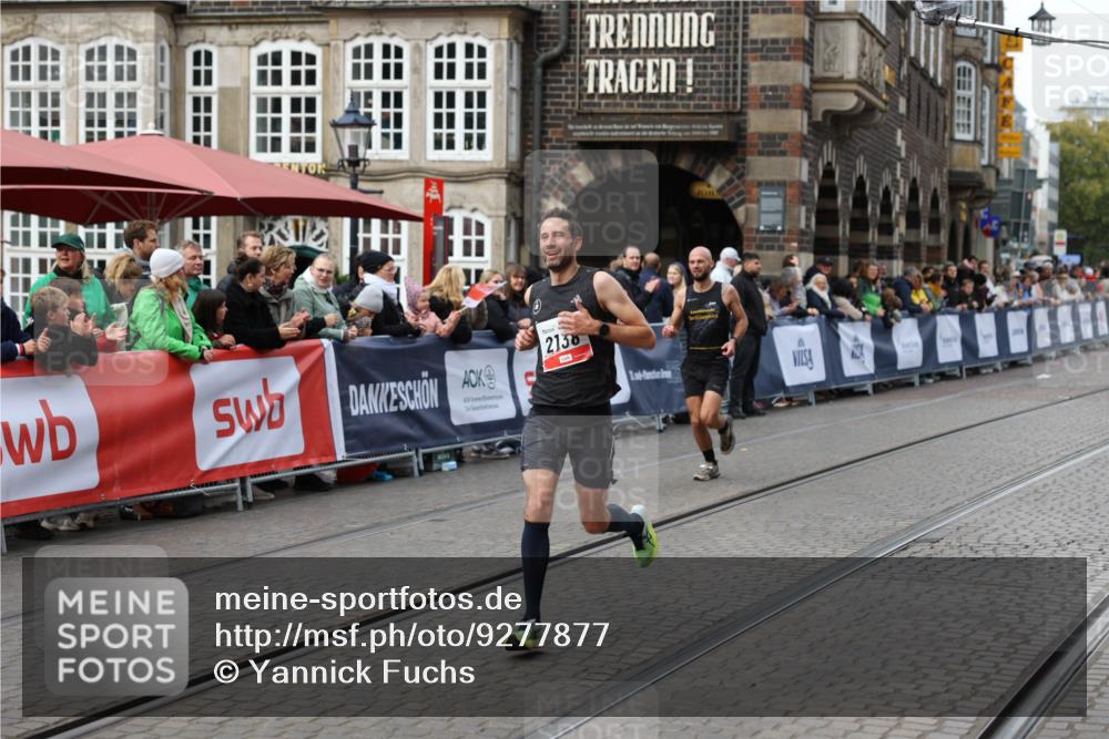 05.10.2025 - 20. swb-Marathon Bremen Yannick Fuchs http://msf.ph/oto/9277877 05.10.2025 12:40:15 Ziel 2138 meine-sportfotos.de