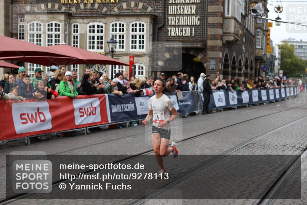 05.10.2025 - 20. swb-Marathon Bremen Yannick Fuchs http://msf.ph/oto/9278113 05.10.2025 12:40:34 Ziel 4 meine-sportfotos.de