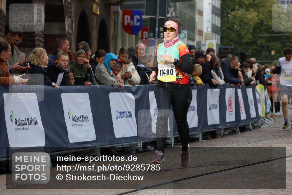 05.10.2025 - 20. swb-Marathon Bremen Strokosch-Dieckow http://msf.ph/oto/9285785 05.10.2025 11:18:43 Ziel 11480 meine-sportfotos.de