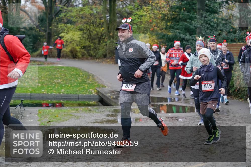 07.12.2025 - St. Pauli X-Mass-Run No. 15 Michael Burmester http://msf.ph/oto/9403559 07.12.2025 10:47:36 Laufen 817, 815 meine-sportfotos.de