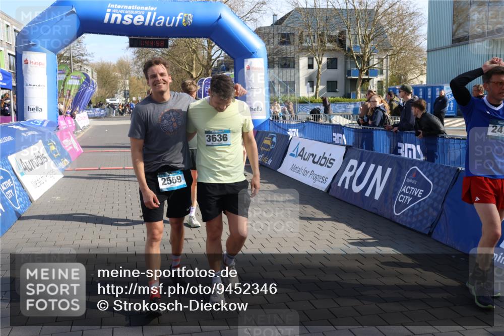 12.04.2026 - 45. Internationalen Wilhelmsburger Insellauf Strokosch-Dieckow http://msf.ph/oto/9452346 12.04.2026 10:34:57 Ziel 5480, 3042, 3065, 2123 meine-sportfotos.de
