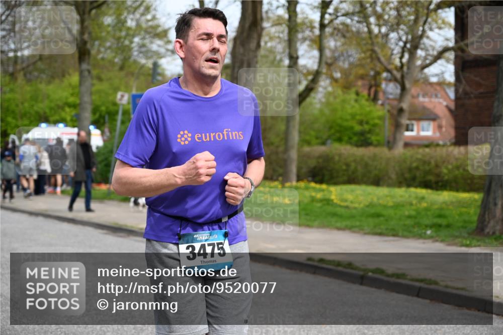 12.04.2026 - 45. Internationalen Wilhelmsburger Insellauf J. Mangold http://msf.ph/oto/9520077 12.04.2026 13:36:56 Ziel 2773, 3559, 5604, 3475 meine-sportfotos.de