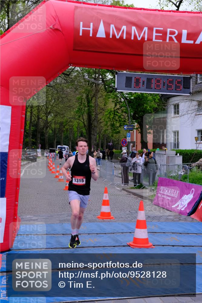 19.04.2026 - Hammer Lauf Tim E. http://msf.ph/oto/9528128 19.04.2026 10:04:04 Ziel 319, 405, 543, 1315, 1772 meine-sportfotos.de