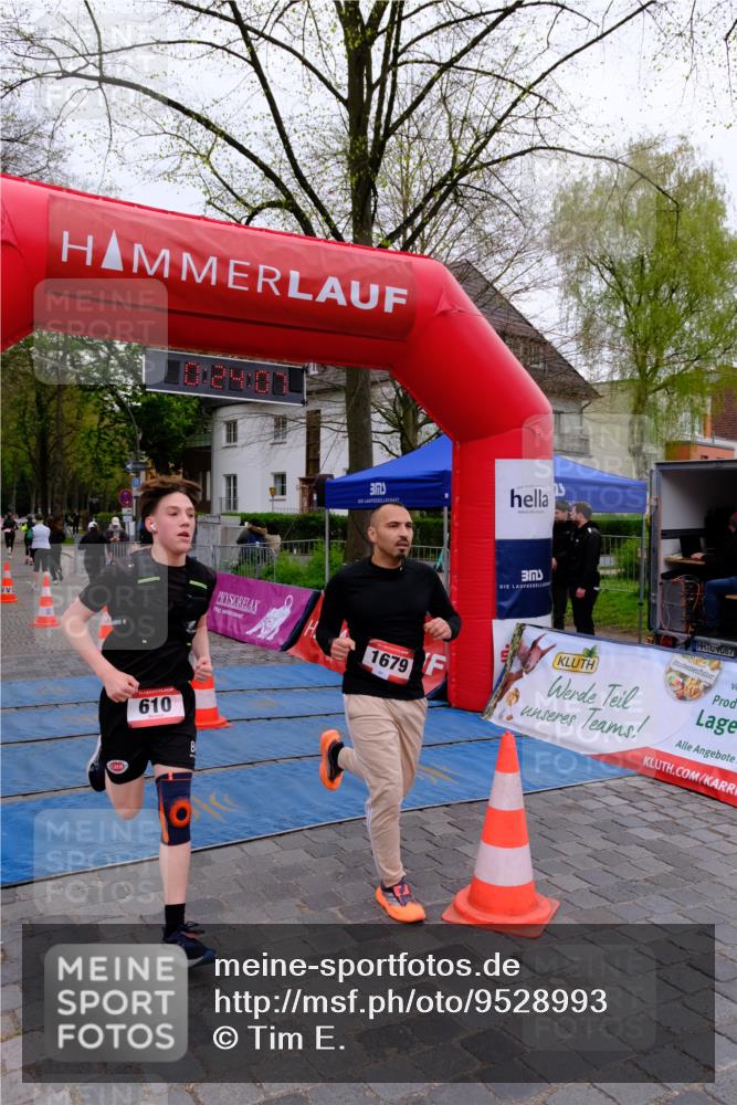19.04.2026 - Hammer Lauf Tim E. http://msf.ph/oto/9528993 19.04.2026 10:09:16 Ziel 273, 610, 720, 1204, 1317, 1679, 1898 meine-sportfotos.de