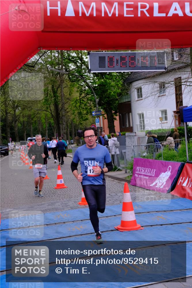 19.04.2026 - Hammer Lauf Tim E. http://msf.ph/oto/9529415 19.04.2026 10:11:50 Ziel 110, 1002, 1350, 1738 meine-sportfotos.de