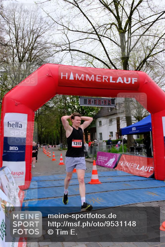 19.04.2026 - Hammer Lauf Tim E. http://msf.ph/oto/9531148 19.04.2026 10:23:11 Ziel 340, 1083, 1315 meine-sportfotos.de