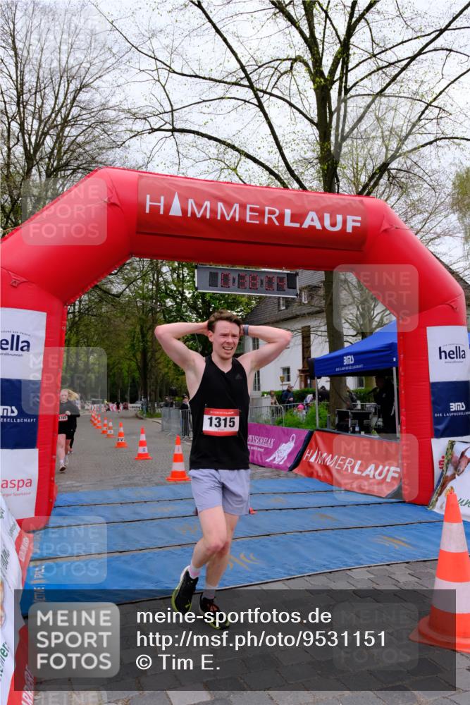 19.04.2026 - Hammer Lauf Tim E. http://msf.ph/oto/9531151 19.04.2026 10:23:12 Ziel 340, 1083, 1315 meine-sportfotos.de