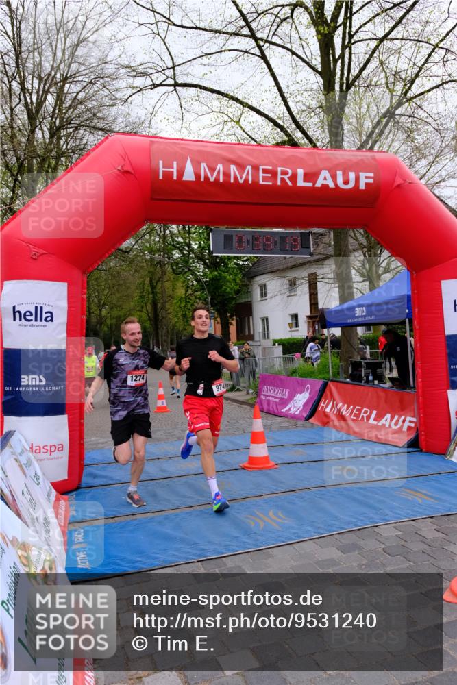 19.04.2026 - Hammer Lauf Tim E. http://msf.ph/oto/9531240 19.04.2026 10:24:27 Ziel 974, 1274, 1343, 1775, 1818 meine-sportfotos.de