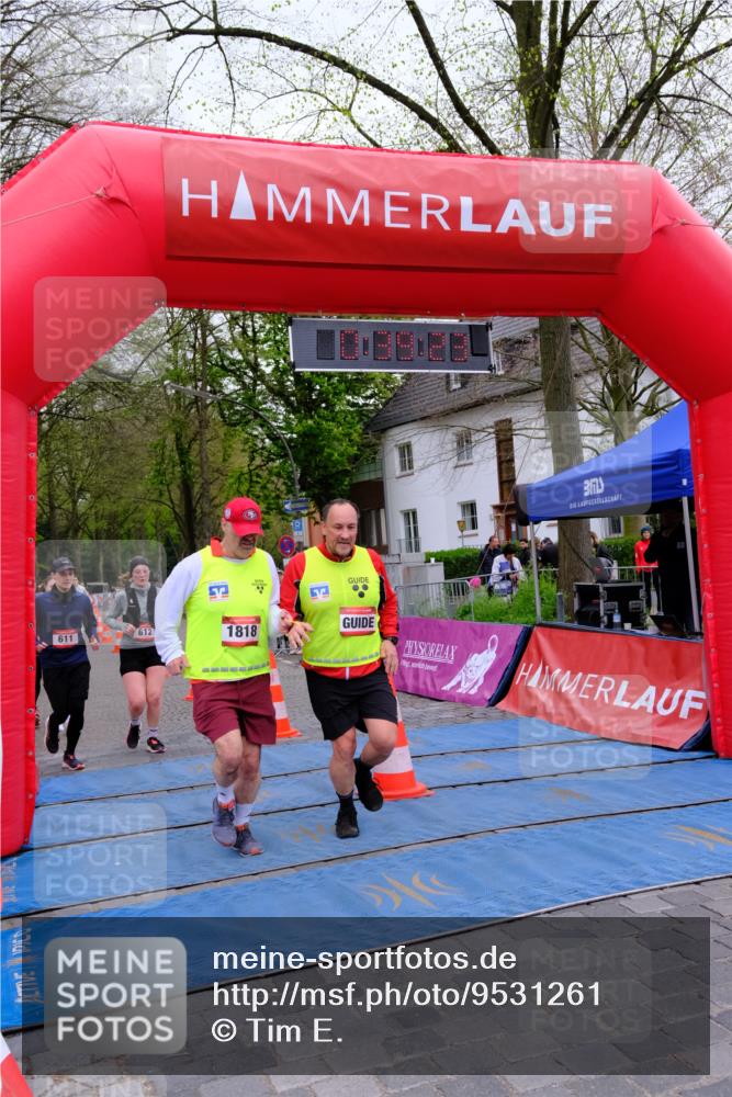 19.04.2026 - Hammer Lauf Tim E. http://msf.ph/oto/9531261 19.04.2026 10:24:31 Ziel 425, 611, 612, 715, 974, 1091, 1107, 1274, 1818 meine-sportfotos.de
