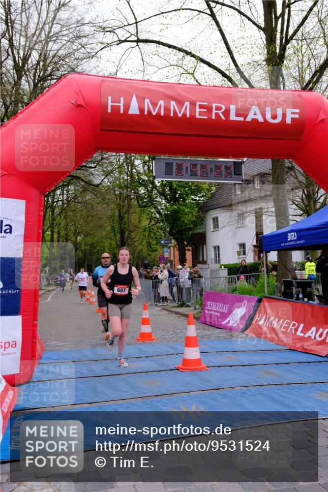 19.04.2026 - Hammer Lauf Tim E. http://msf.ph/oto/9531524 19.04.2026 10:27:30 Ziel 687, 858, 922, 1724 meine-sportfotos.de