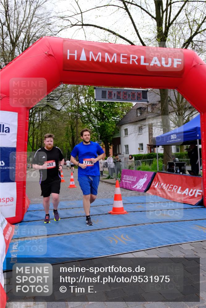 19.04.2026 - Hammer Lauf Tim E. http://msf.ph/oto/9531975 19.04.2026 10:31:17 Ziel 452, 876, 1770, 1859 meine-sportfotos.de