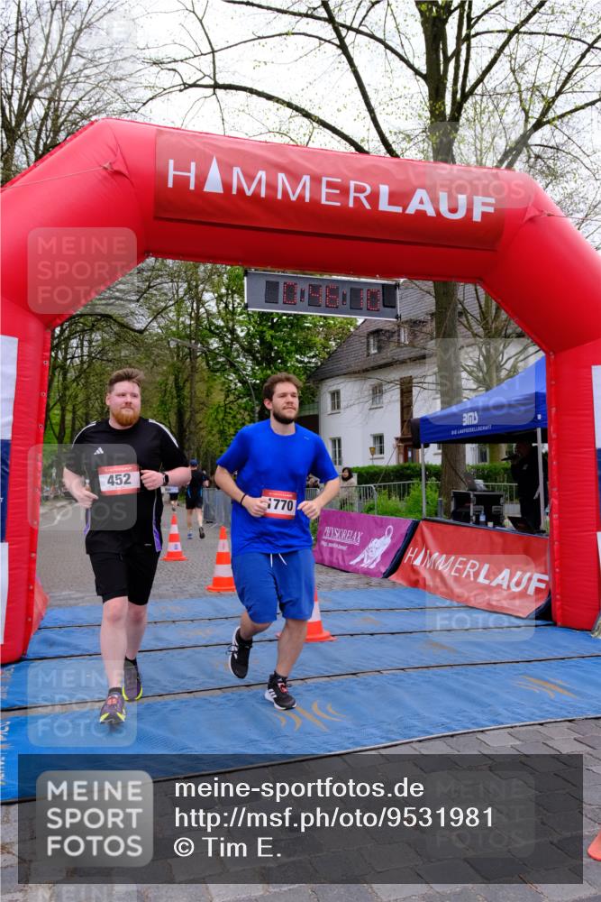 19.04.2026 - Hammer Lauf Tim E. http://msf.ph/oto/9531981 19.04.2026 10:31:18 Ziel 452, 1770, 1859 meine-sportfotos.de