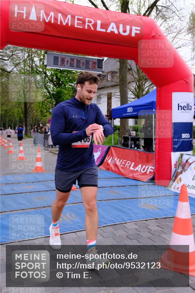 19.04.2026 - Hammer Lauf Tim E. http://msf.ph/oto/9532123 19.04.2026 10:32:24 Ziel 505, 585, 934, 966, 1105 meine-sportfotos.de