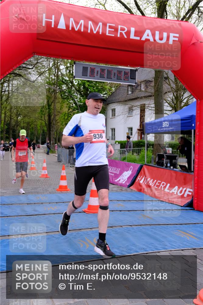19.04.2026 - Hammer Lauf Tim E. http://msf.ph/oto/9532148 19.04.2026 10:32:50 Ziel 735, 936, 1317, 1736, 1827 meine-sportfotos.de