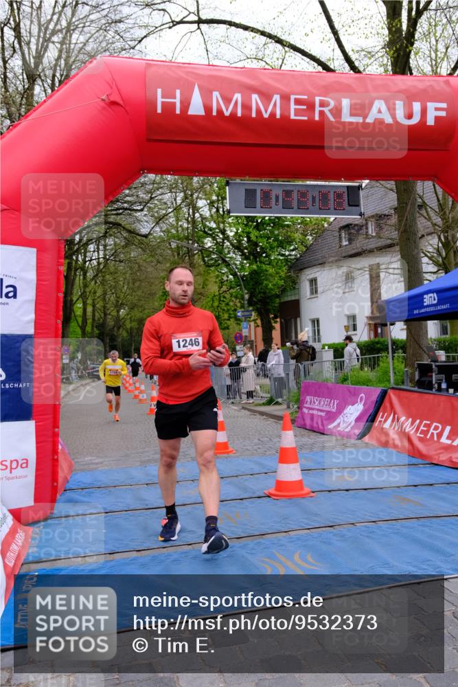 19.04.2026 - Hammer Lauf Tim E. http://msf.ph/oto/9532373 19.04.2026 10:34:15 Ziel 290, 313, 1246, 1724, 1803 meine-sportfotos.de