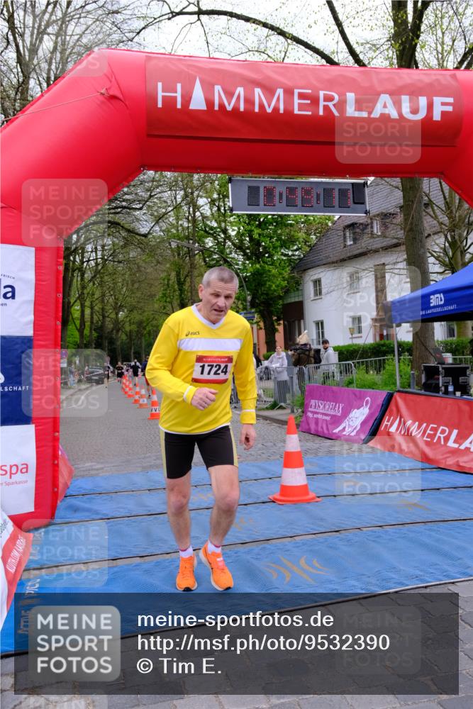 19.04.2026 - Hammer Lauf Tim E. http://msf.ph/oto/9532390 19.04.2026 10:34:19 Ziel 290, 1246, 1724 meine-sportfotos.de