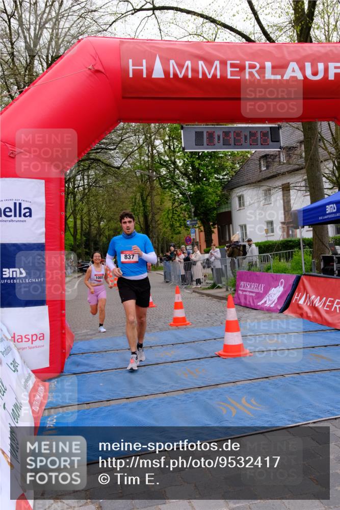 19.04.2026 - Hammer Lauf Tim E. http://msf.ph/oto/9532417 19.04.2026 10:34:33 Ziel 105, 792, 837, 1000, 1001 meine-sportfotos.de