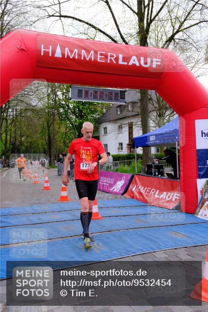 19.04.2026 - Hammer Lauf Tim E. http://msf.ph/oto/9532454 19.04.2026 10:34:49 Ziel 222, 260, 319, 1731 meine-sportfotos.de