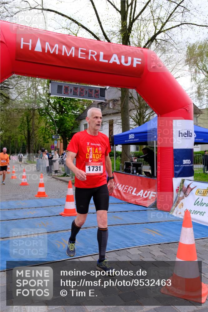 19.04.2026 - Hammer Lauf Tim E. http://msf.ph/oto/9532463 19.04.2026 10:34:50 Ziel 222, 260, 319, 1731 meine-sportfotos.de
