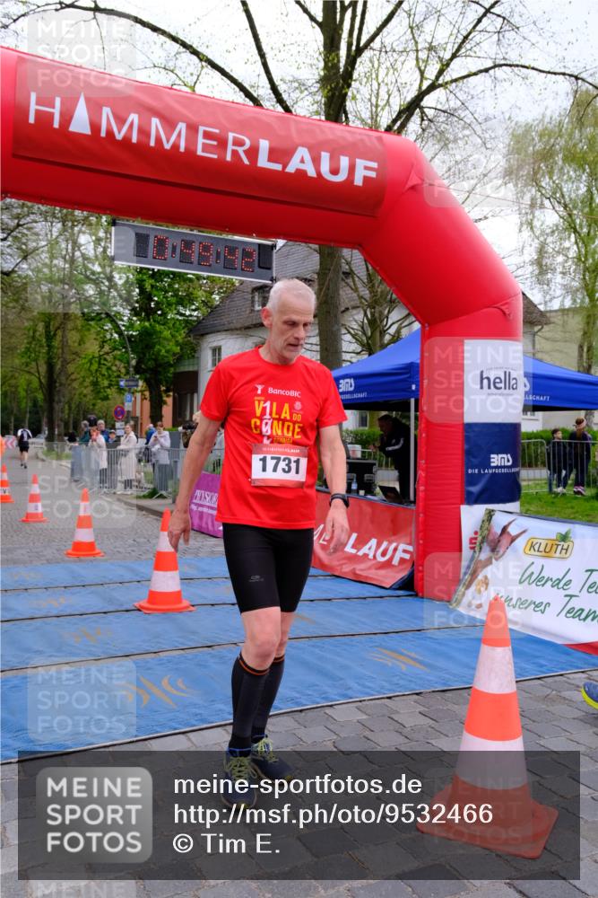 19.04.2026 - Hammer Lauf Tim E. http://msf.ph/oto/9532466 19.04.2026 10:34:50 Ziel 222, 260, 319, 1731 meine-sportfotos.de