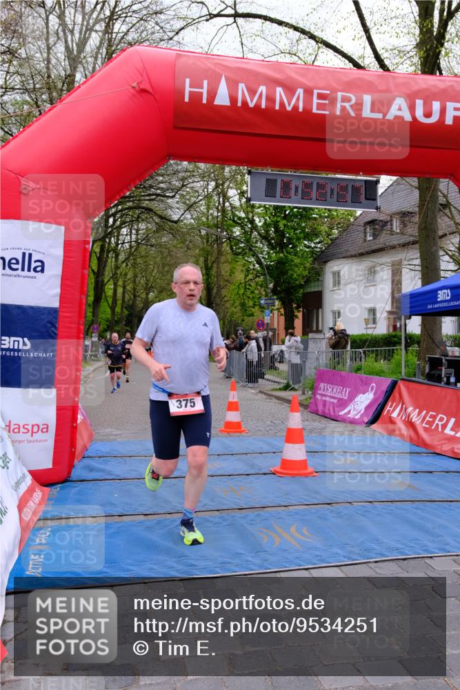 19.04.2026 - Hammer Lauf Tim E. http://msf.ph/oto/9534251 19.04.2026 10:38:05 Ziel 375, 783, 1079, 1350, 1854 meine-sportfotos.de