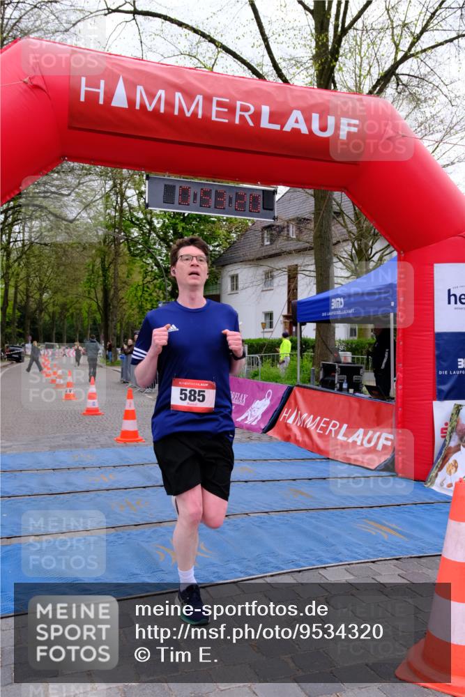 19.04.2026 - Hammer Lauf Tim E. http://msf.ph/oto/9534320 19.04.2026 10:38:28 Ziel 585, 667, 1828 meine-sportfotos.de