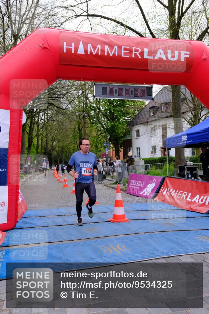19.04.2026 - Hammer Lauf Tim E. http://msf.ph/oto/9534325 19.04.2026 10:38:45 Ziel 1738 meine-sportfotos.de