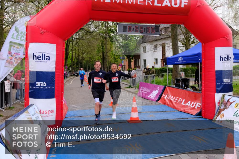 19.04.2026 - Hammer Lauf Tim E. http://msf.ph/oto/9534592 19.04.2026 10:40:44 Ziel 128, 130, 148, 759, 1602, 1798 meine-sportfotos.de