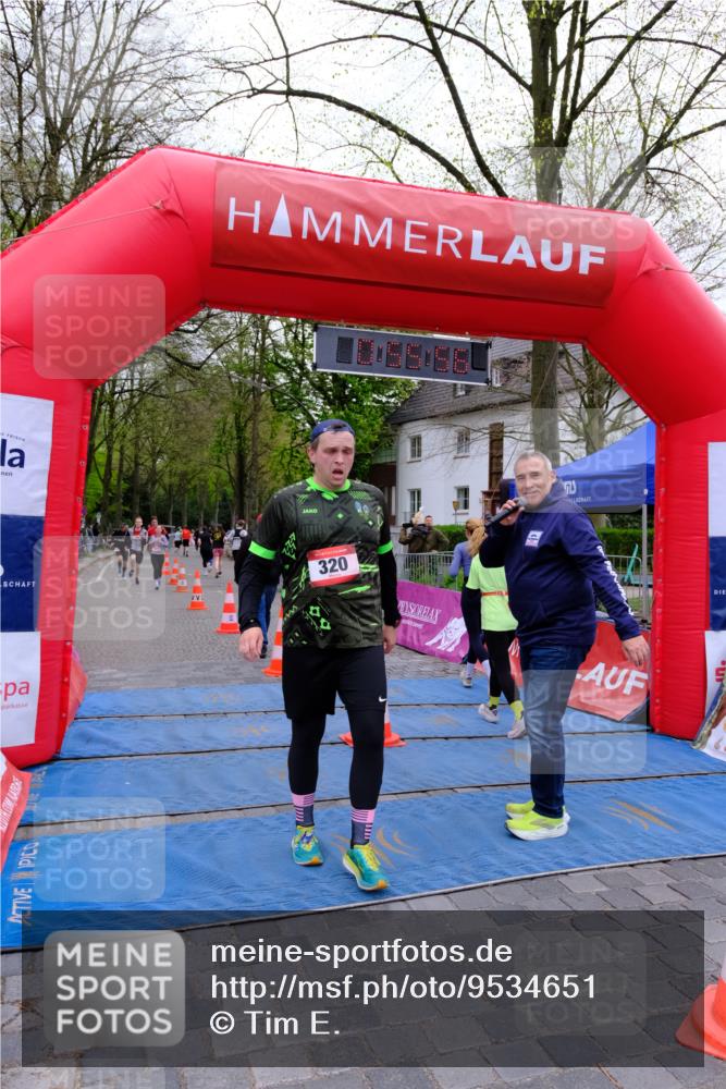 19.04.2026 - Hammer Lauf Tim E. http://msf.ph/oto/9534651 19.04.2026 10:41:04 Ziel 284, 300, 317, 320, 441, 584, 720, 877, 994, 1727 meine-sportfotos.de